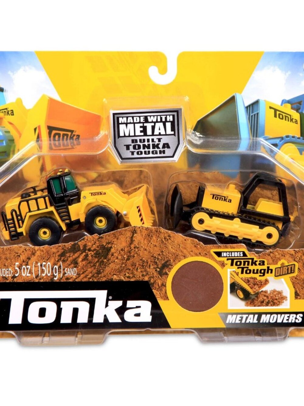 Tonka Metal Movers Combo Pack Series 2 with Bulldozer and Front Loader - New